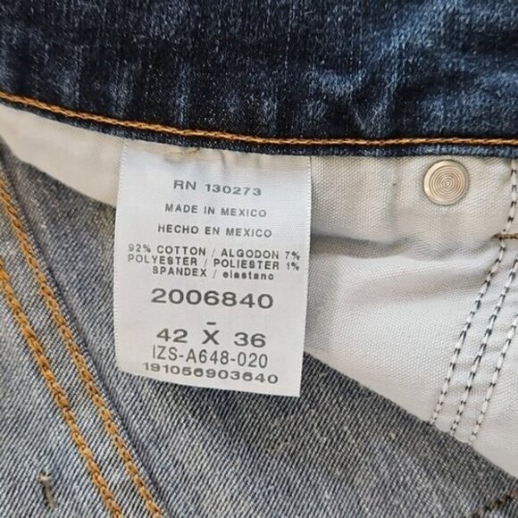 Lee Jeans Men's 42x36 Classic Fit Straight Leg 2006840 Sgene Stretch Fit EUC - Picture 12 of 14